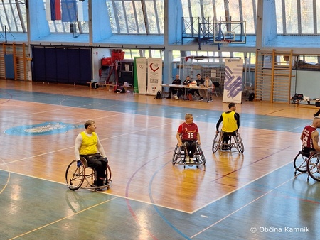 Košarka na vozičkih v Športni dvorani v Kamniku (3)